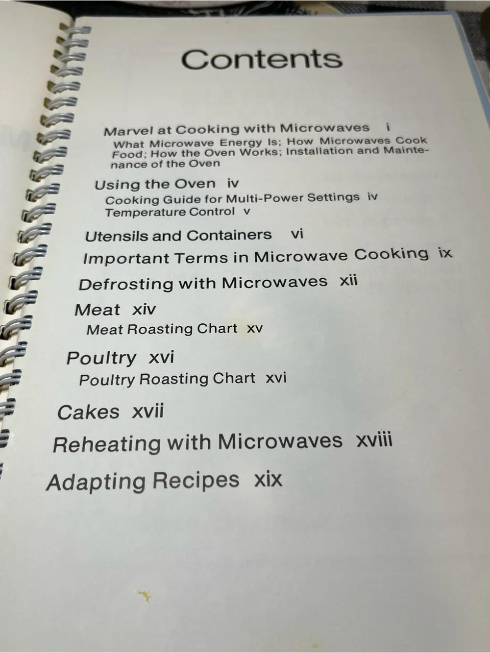 Vintage Sears Microwave Miracles Cookbook